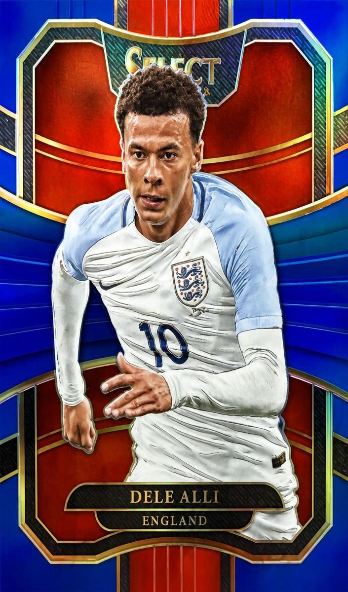 2017 Panini Select Dele Alli [Blue] #50 card