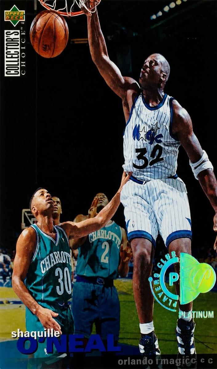 1995 Shaquille O'Neal [Platinum Player's Club] #286