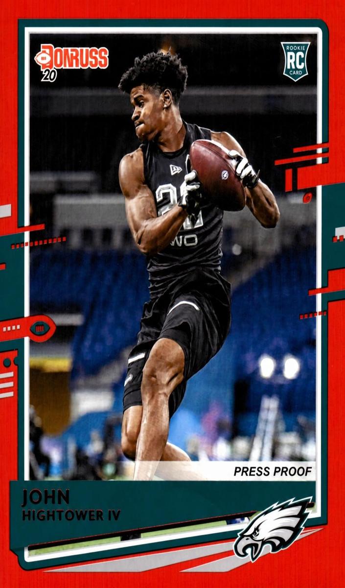 2020 Panini Donruss John Hightower IV #278 card