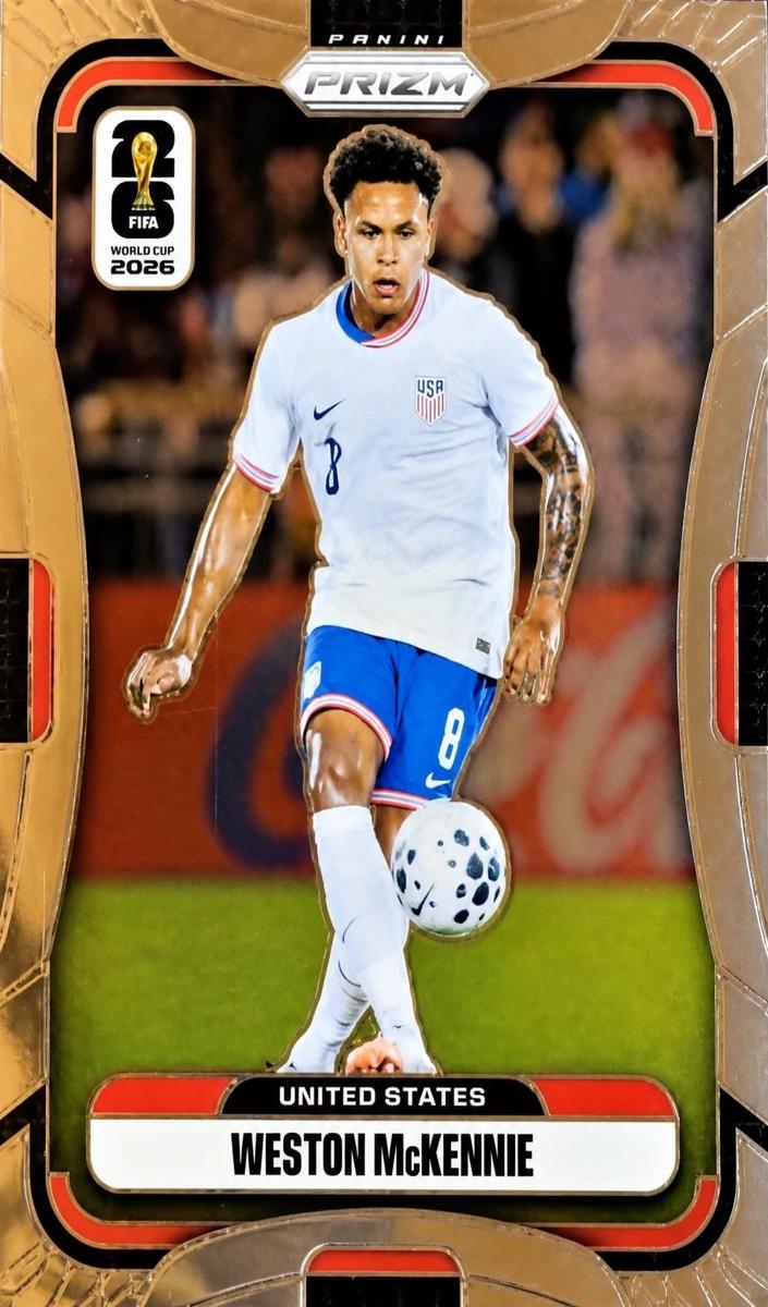 2026 Panini Prizm FIFA World Cup Weston McKennie #434 card
