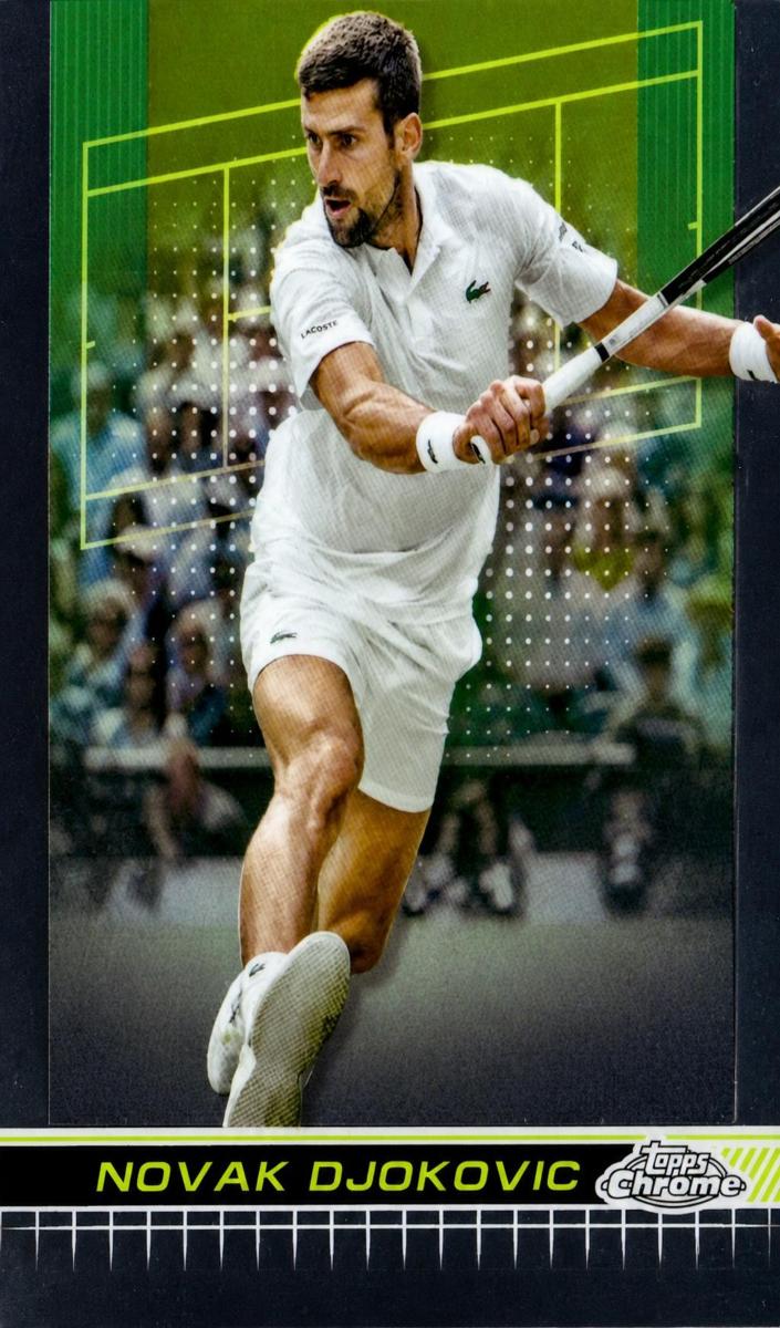 Novak Djokovic - 2024 Topps Chrome Tennis