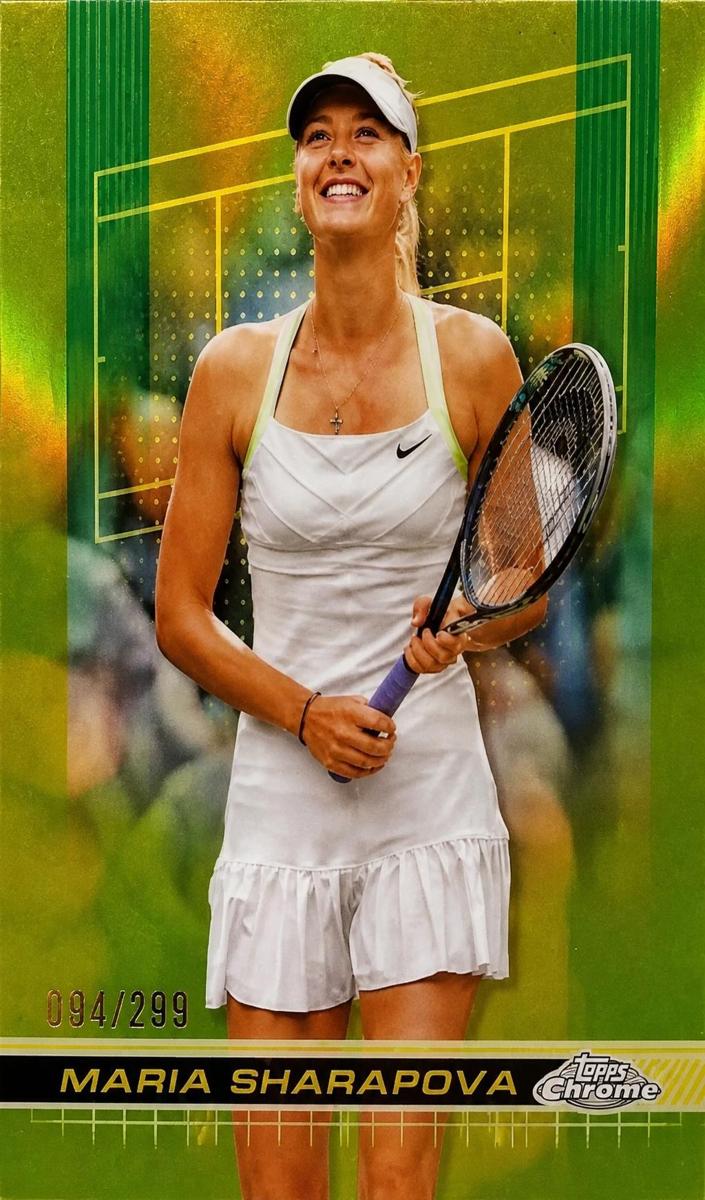 2024 Topps Chrome Maria Sharapova #153 card