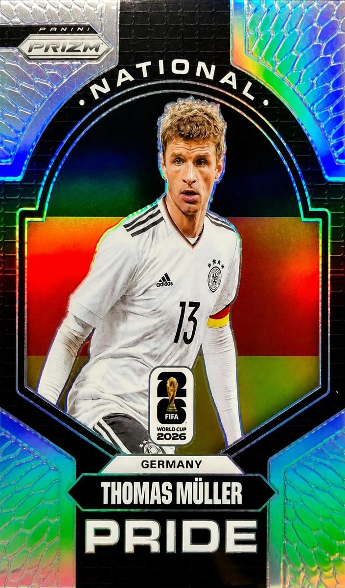 2026 Panini Prizm FIFA World Cup Thomas Muller #52 card