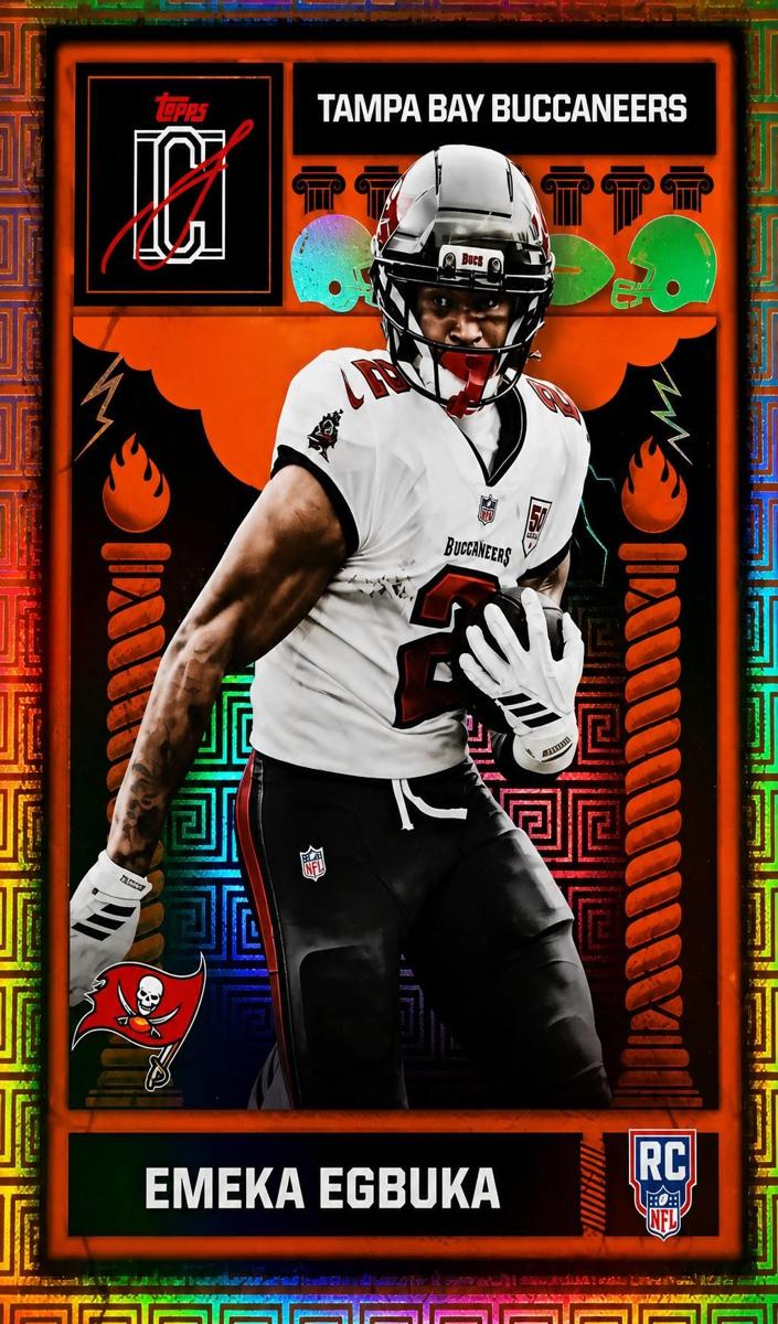 2025 Topps Signature Class Odyssey Emeka Egbuka #OD-19 card