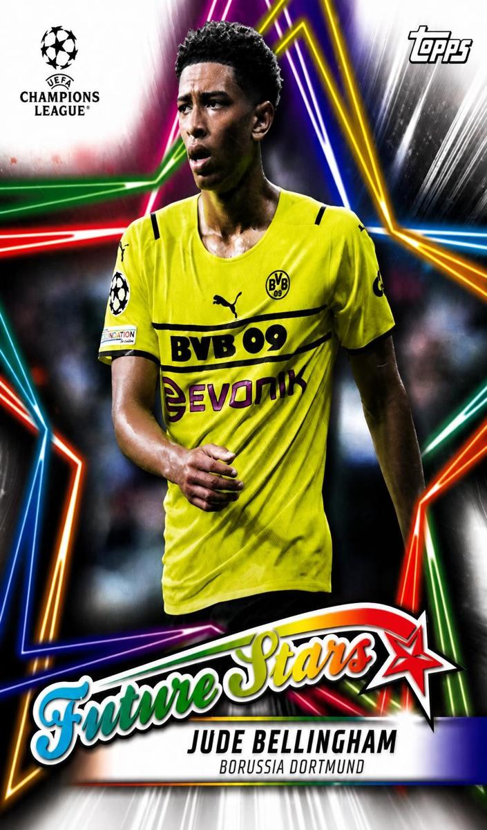 2021 Topps UEFA Champions League Jude Bellingham #FS-02 card