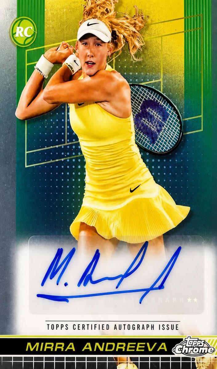 2024 Topps Chrome Mirra Andreeva #TCA-MAA card