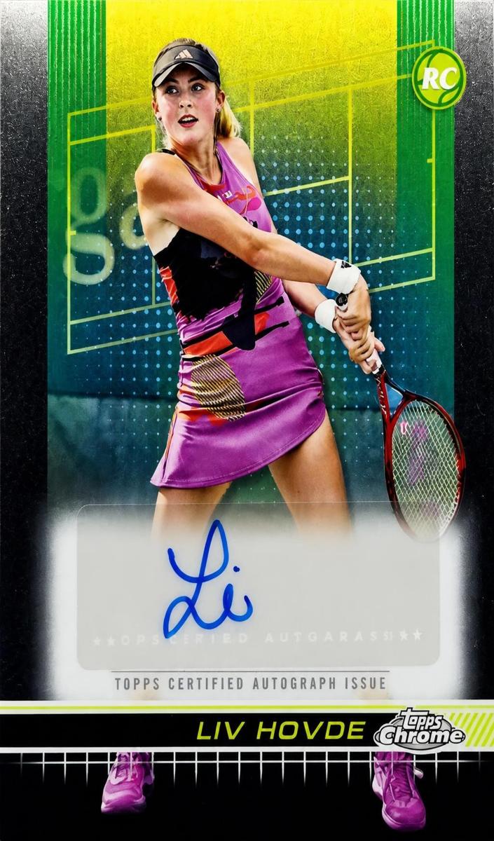 2024 Topps Chrome Liv Hovde #TCA-LHE card