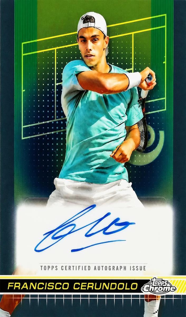 2024 Topps Chrome Francisco Cerundolo #TCA-FCO card