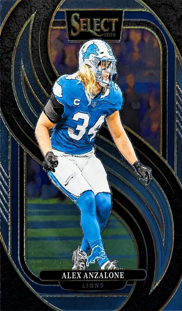 Alex Anzalone 2024 Select Football card