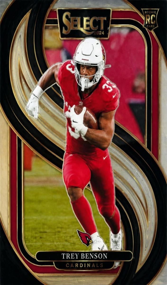 Trey Benson 2024 Select Football card