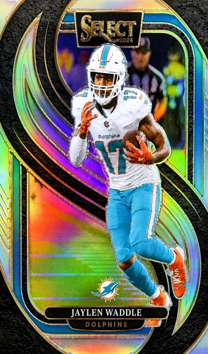 Jaylen Waddle 2024 Select Football card