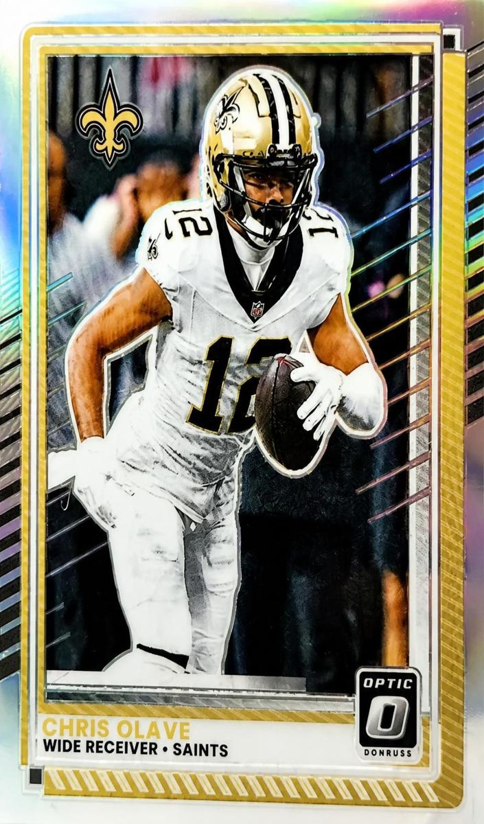 Chris Olave 2025 Donruss Optic Football card