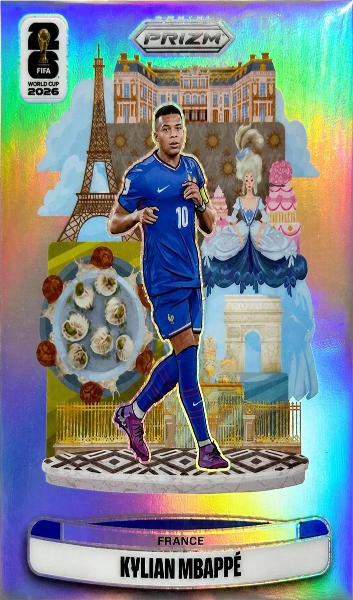 2026 Panini Prizm FIFA World Cup Kylian Mbappe #12 card