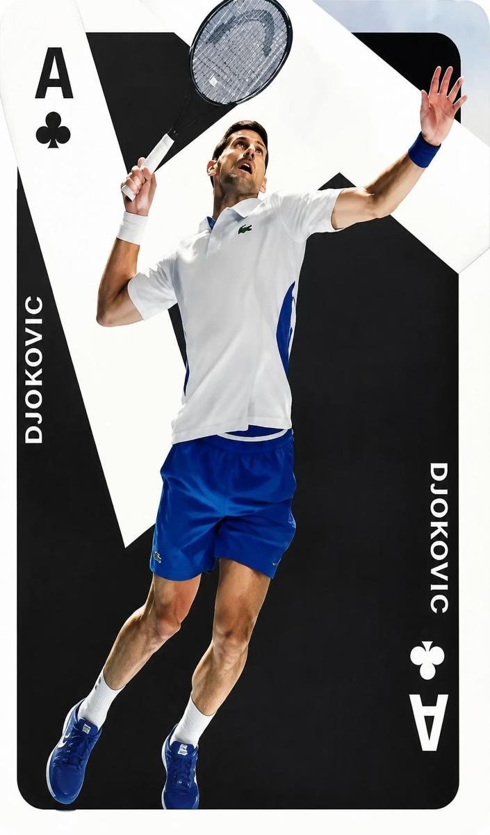 2024 Topps Chrome Aces Novak Djokovic #CAS-ND card