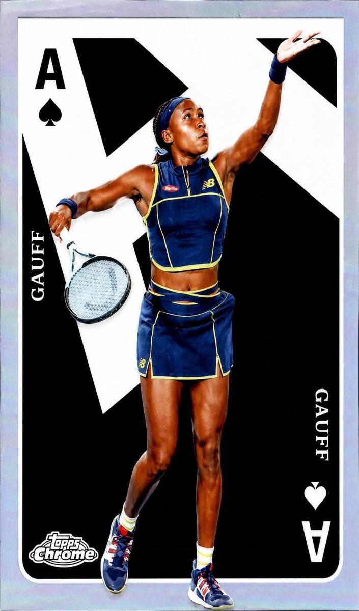 2024 Topps Chrome Aces Coco Gauff #CAS-CG card