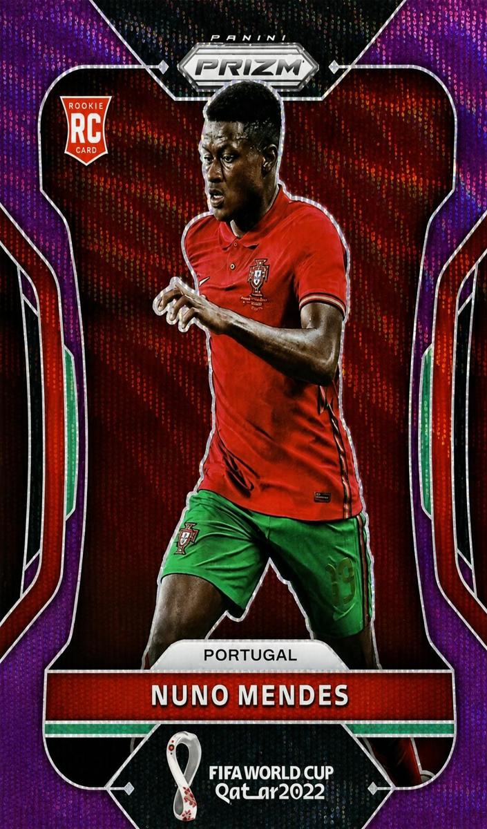 2022 Nuno Mendes [Prizms Purple Wave] #180