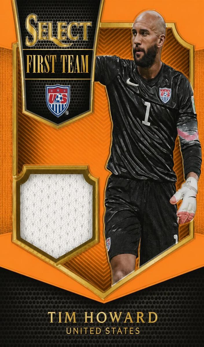 2015 Panini Select Tim Howard [Orange] #FT-TH card