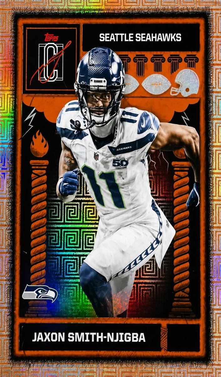 2025 Topps Signature Class Odyssey Jaxon Smith-Njigba #OD-5 card