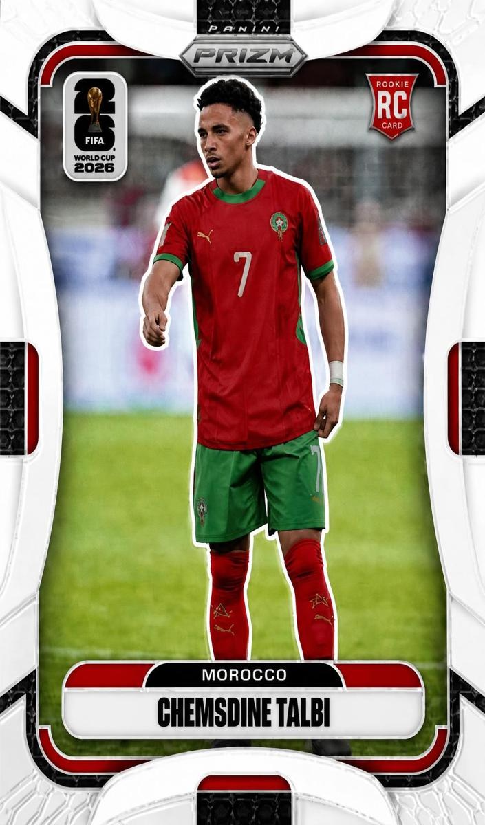 2026 Panini Prizm FIFA World Cup Chemsdine Talbi #298 card