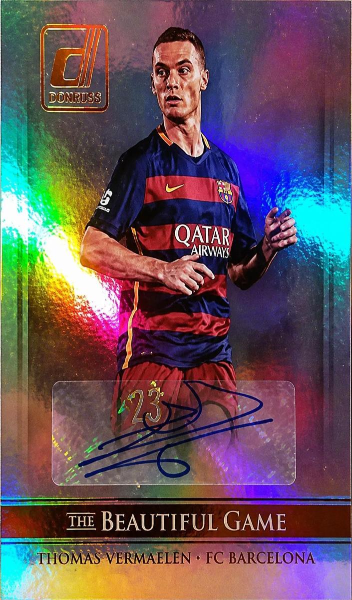 2015 Panini Donruss Thomas Vermaelen #21 card