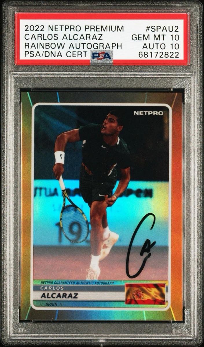 Carlos Alcaraz - 2022 NetPro Carlos Alcaraz Rookie Collection Tennis