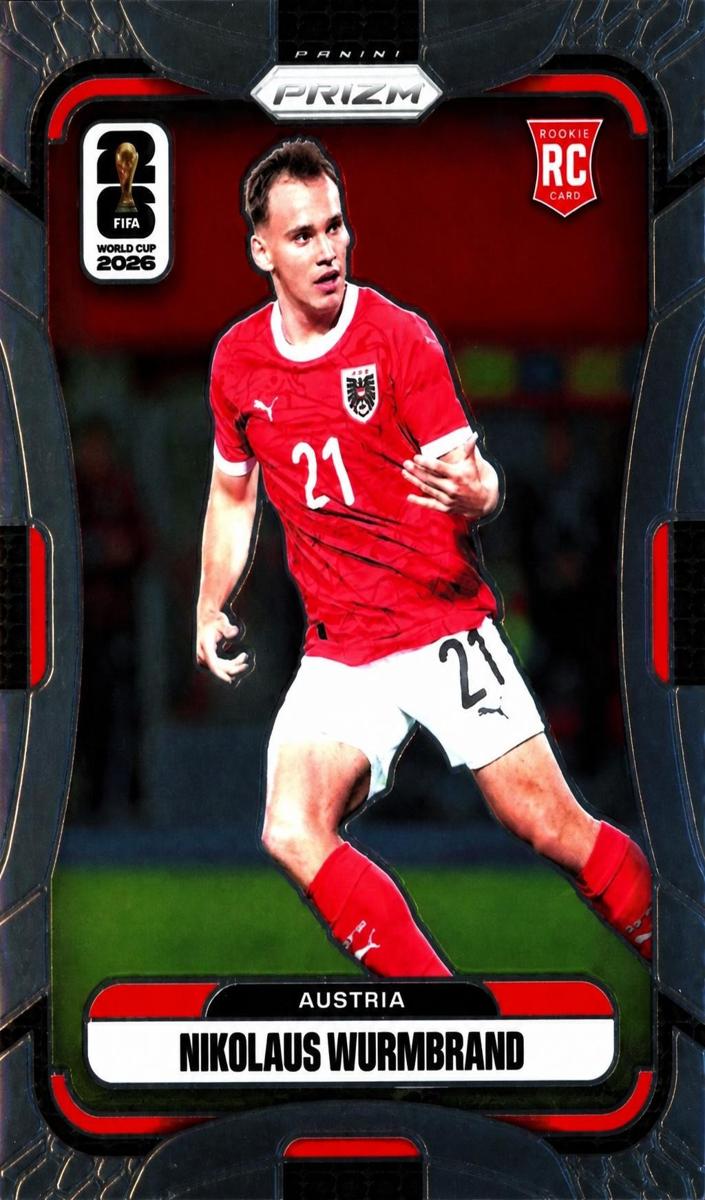 2026 Panini Prizm FIFA World Cup Nikolaus Wurmbrand #150 card