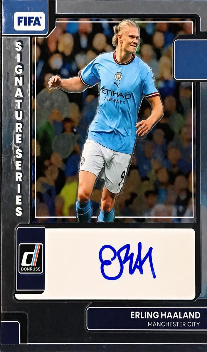 2022 Panini Donruss Erling Haaland #19 card
