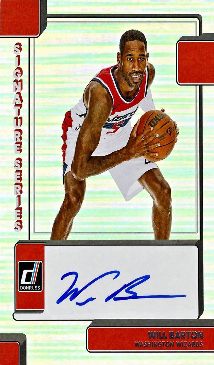 2022 Panini Donruss Will Barton #SS-WLB card