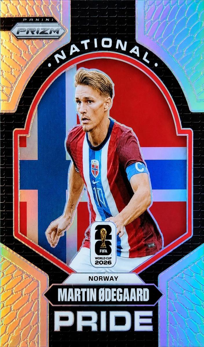 2026 Panini Prizm FIFA World Cup Martin Odegaard #4 card
