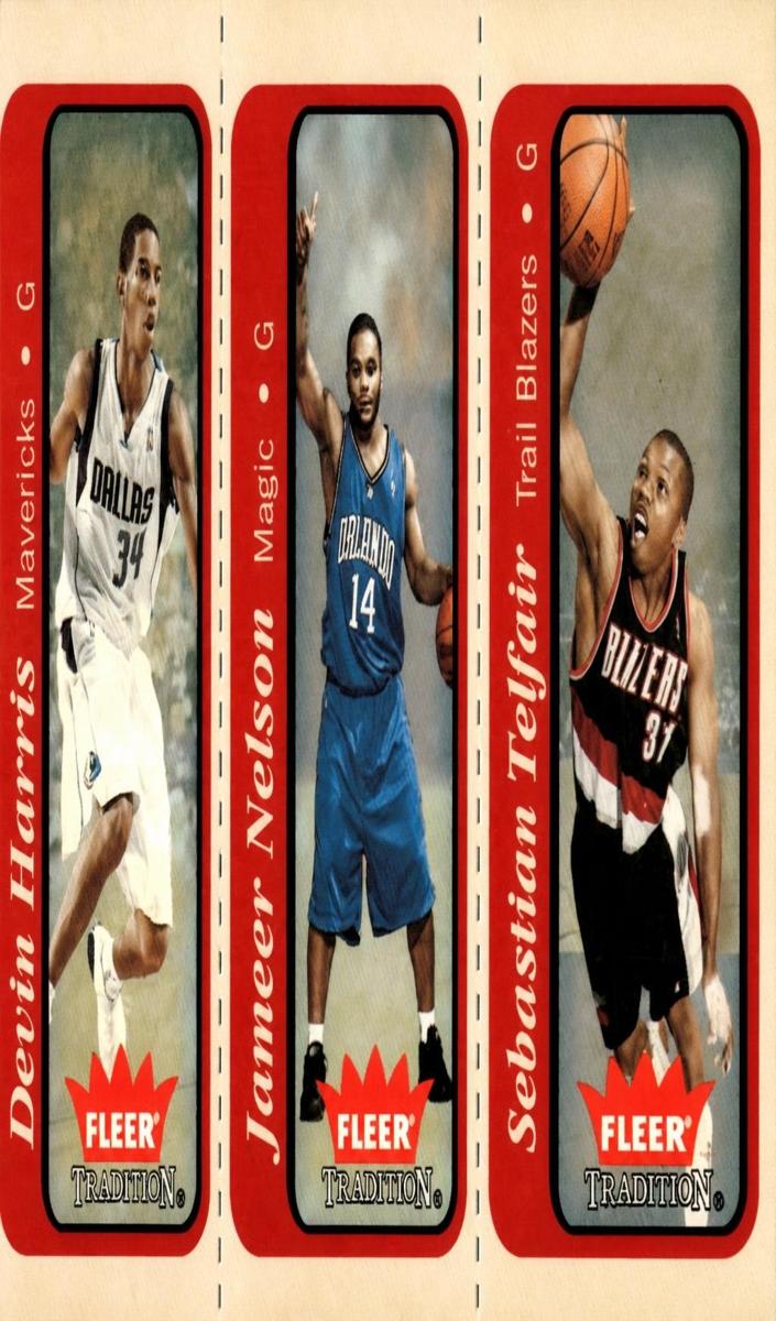 2004 Fleer Tradition Devin Harris #257 card