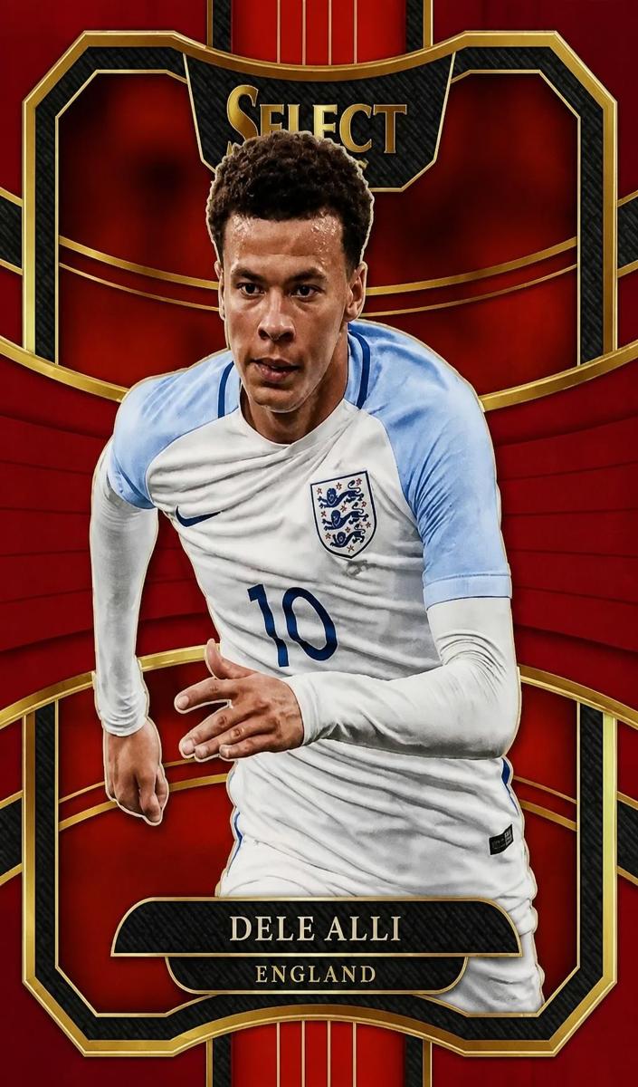 2017 Panini Select Dele Alli [Maroon] #50 card