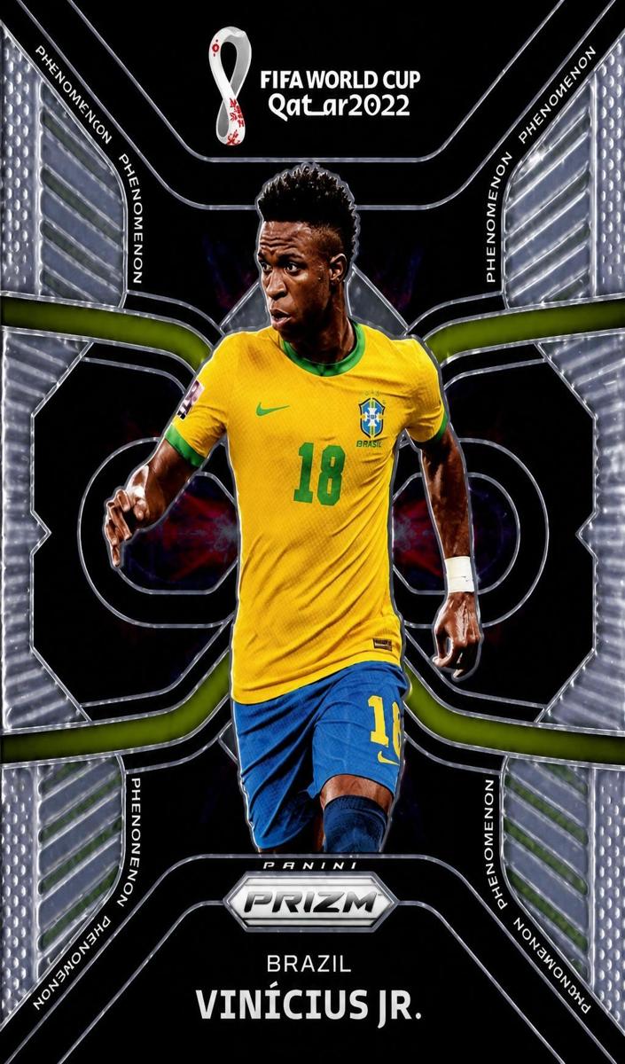 Vinicius Jr. - 2022 Panini Prizm FIFA World Cup Qatar Soccer