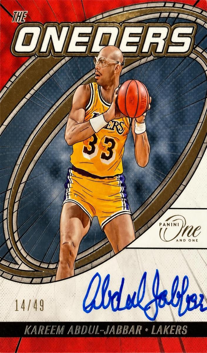 2023 Kareem Abdul-Jabbar #TOS-KAJ