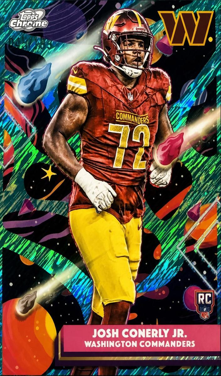 2025 Topps Cosmic Chrome Josh Conerly Jr. #198 card