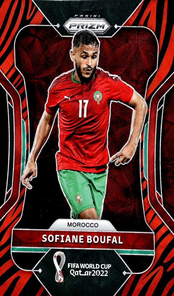 2022 Sofiane Boufal [Choice Prizms Tiger Stripe] #242