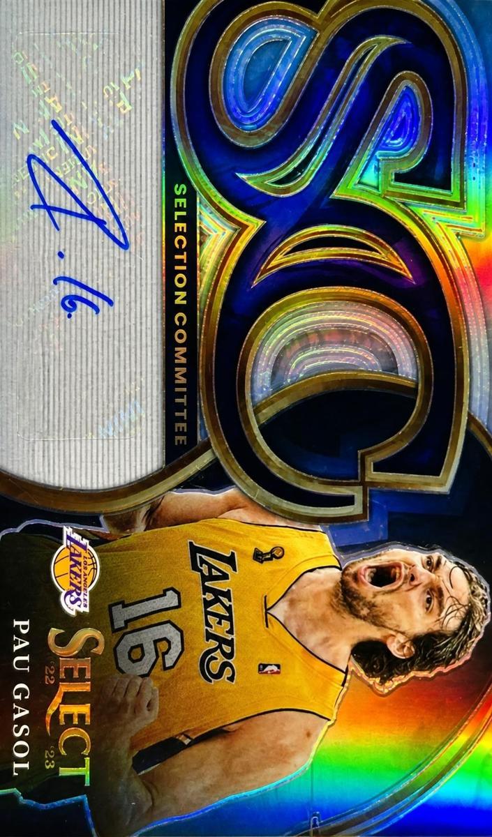 2022 Panini Select Pau Gasol #SCS-PAU card