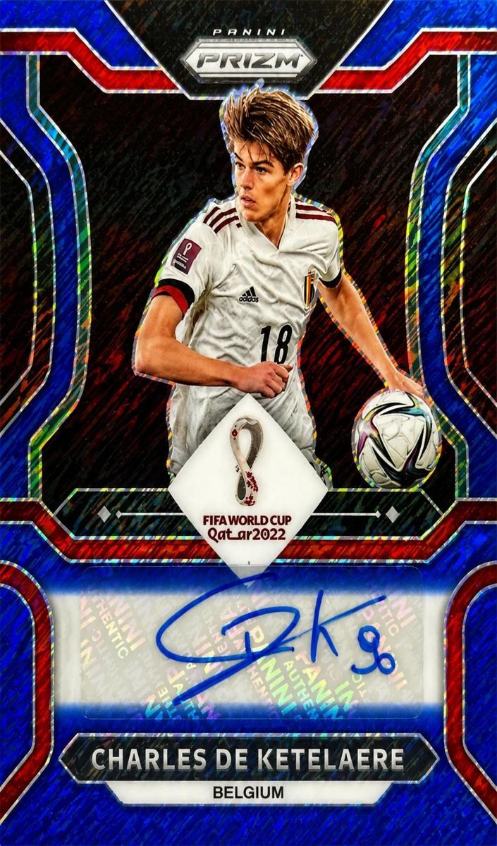 2022 Charles De Ketelaere [Blue Shimmer] #12