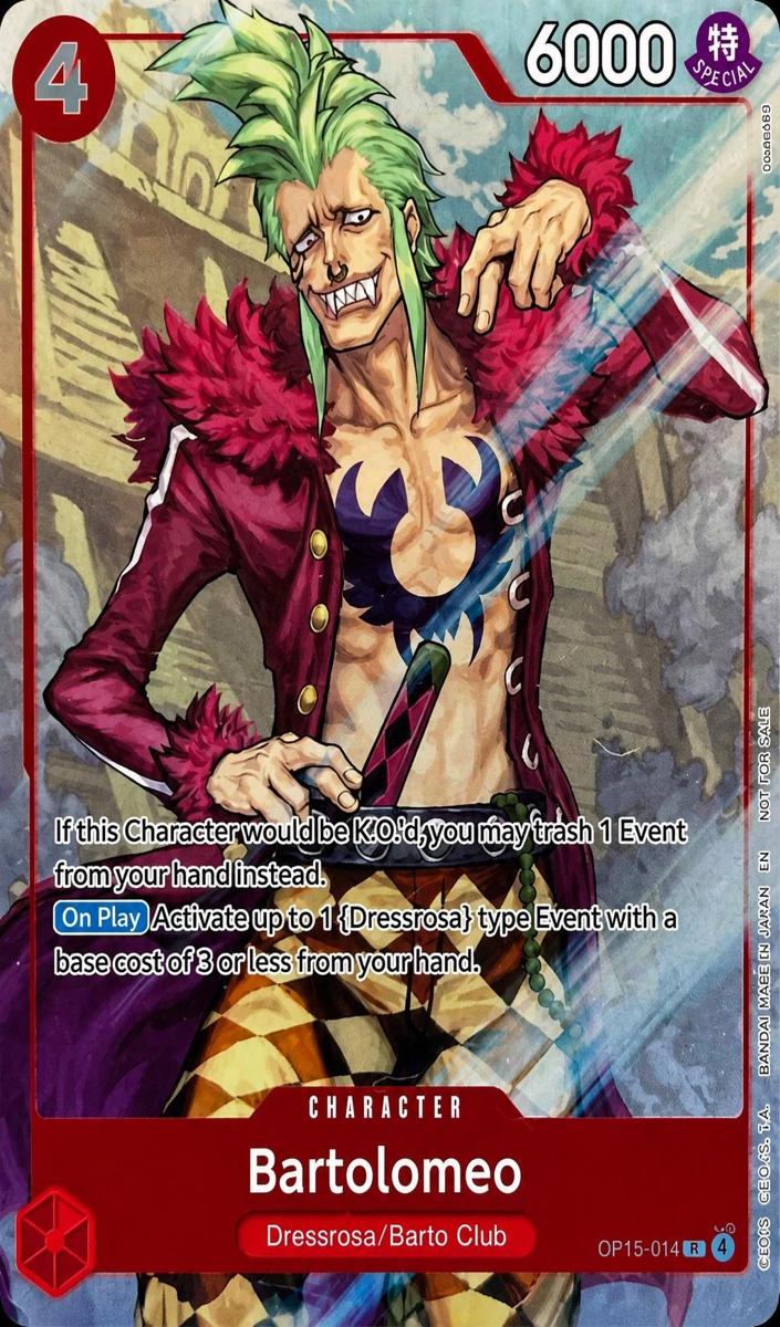 2026 Bartolomeo #OP15-014