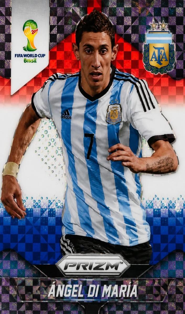 2014 Angel Di Maria [Red White and Blue Plaid] #9