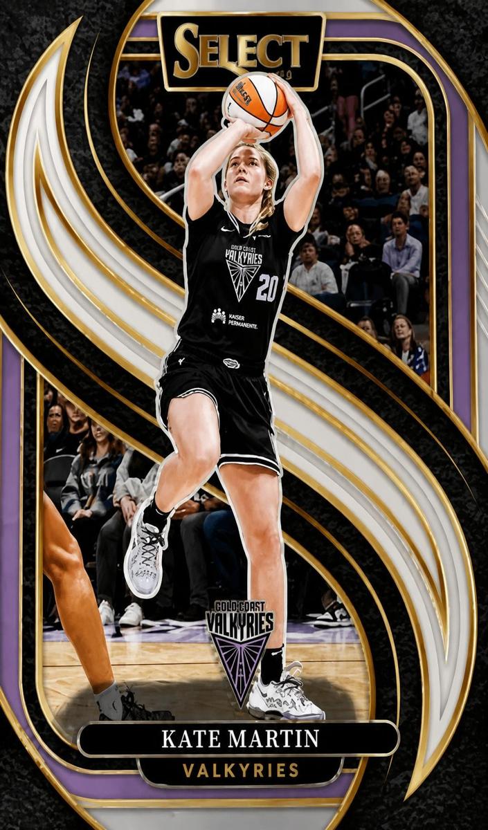 2025 Panini Select WNBA Kate Martin #101 card