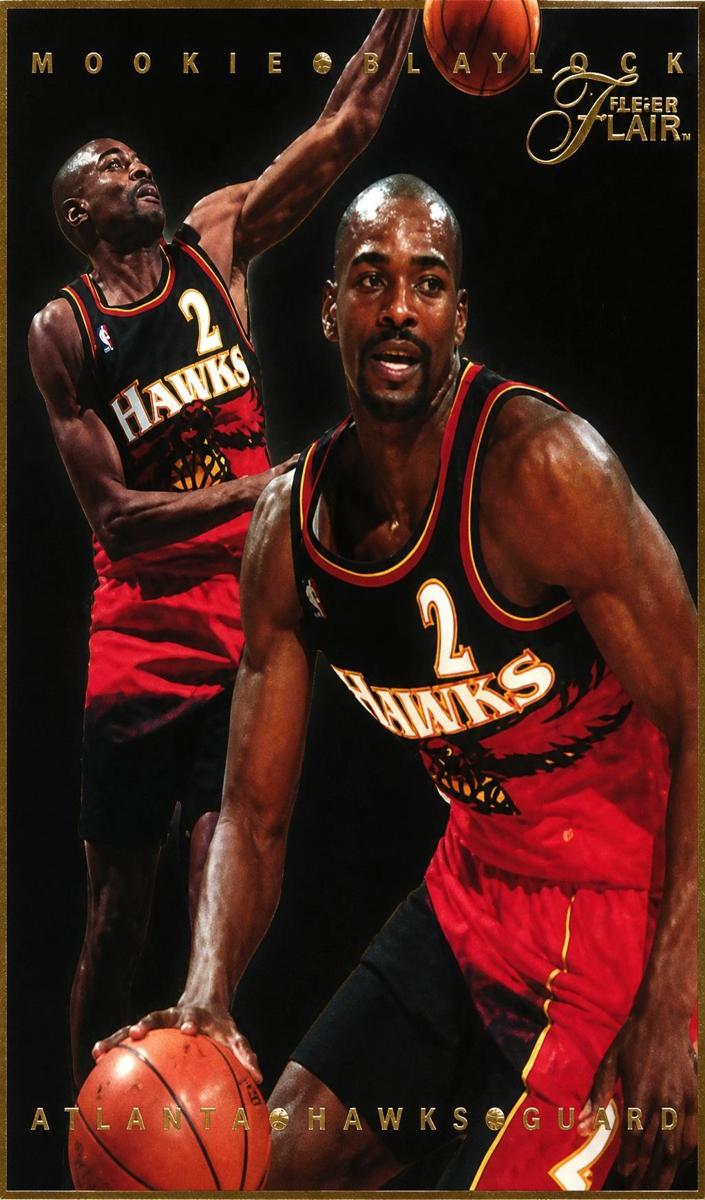 1995 Flair Stacey Augmon #151 card