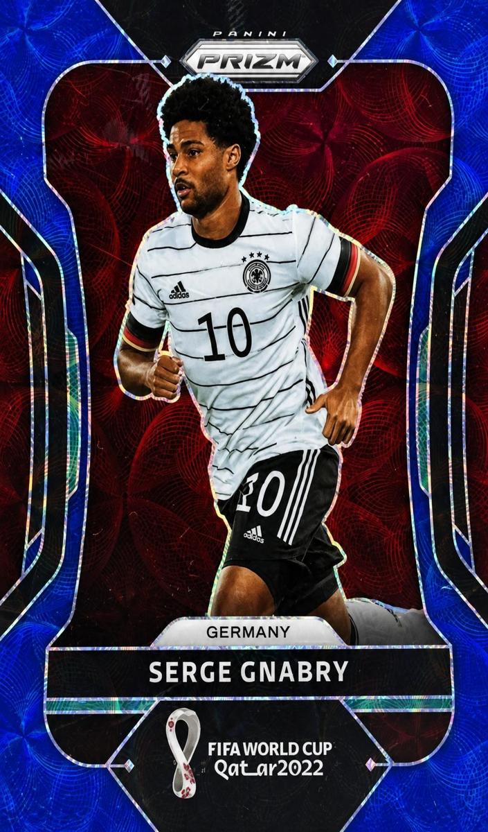 2022 Serge Gnabry [Choice Prizms Blue] #117