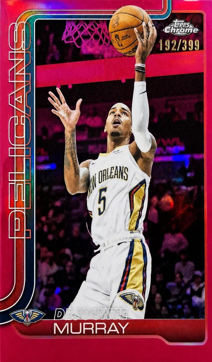 Dejounte Murray 2025-26 Topps Chrome Basketball card