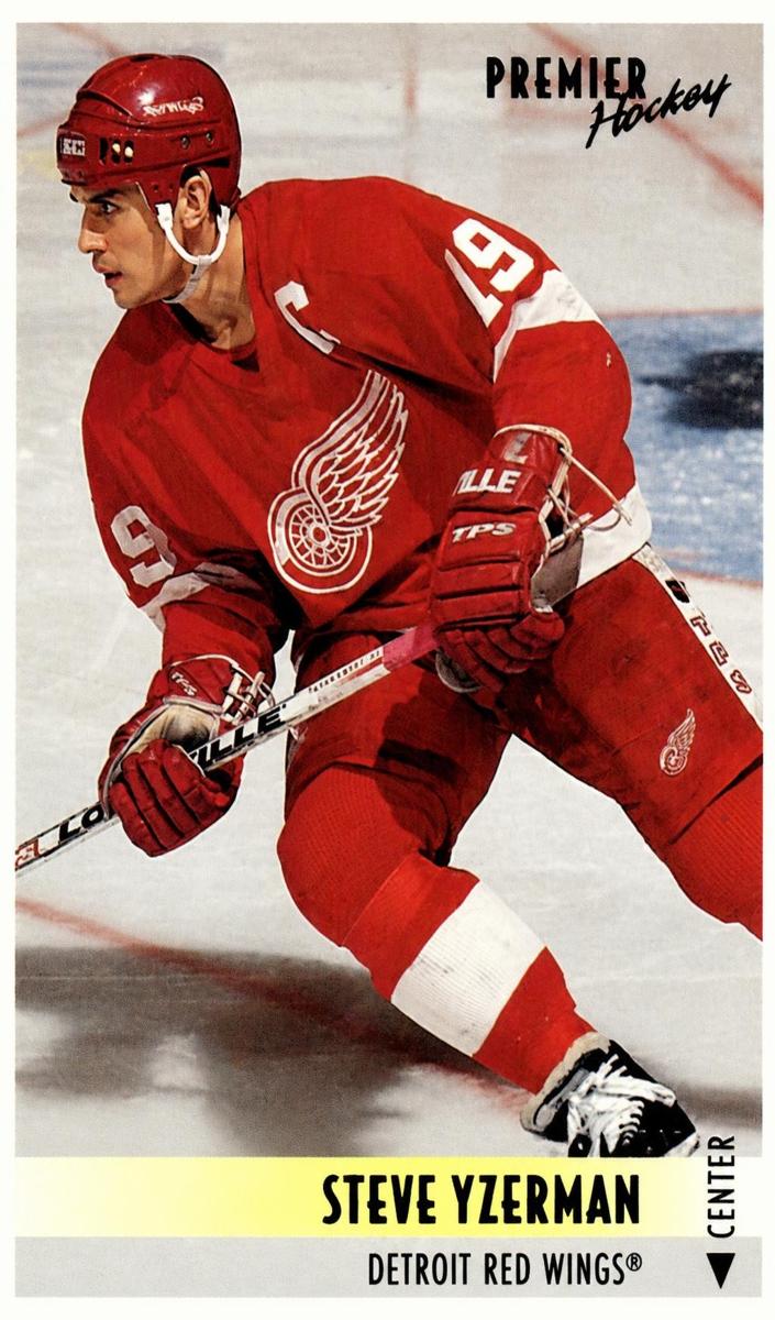 1994 O-Pee-Chee Premier Steve Yzerman #235 card