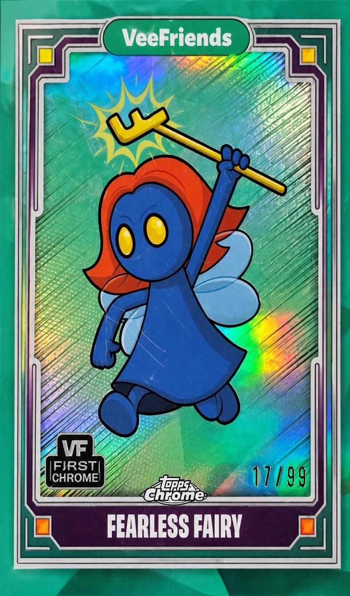 2025 Fearless Fairy [Vf Green Refractor] #7