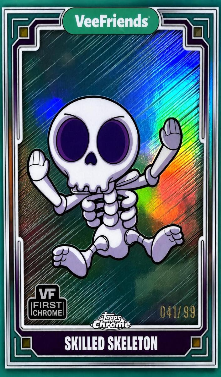 2025 Skilled Skeleton [Vf Green Refractor] #29