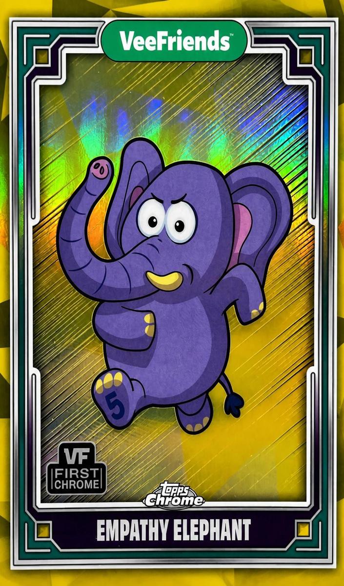 2025 Empathy Elephant [Yellow Refractor] #9