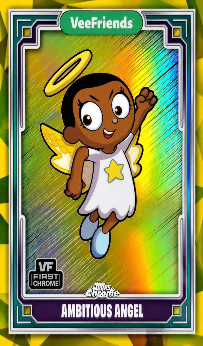 2025 Ambitious Angel [Yellow Refractor] #11