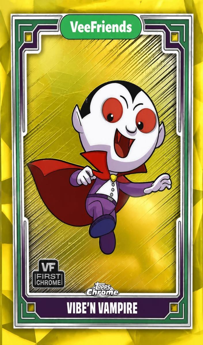 2025 Vibe'n Vampire [Yellow Refractor] #49