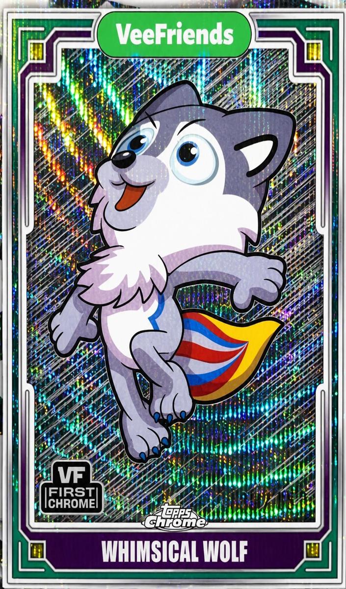 2025 Whimsical Wolf [Red Refractor] #74